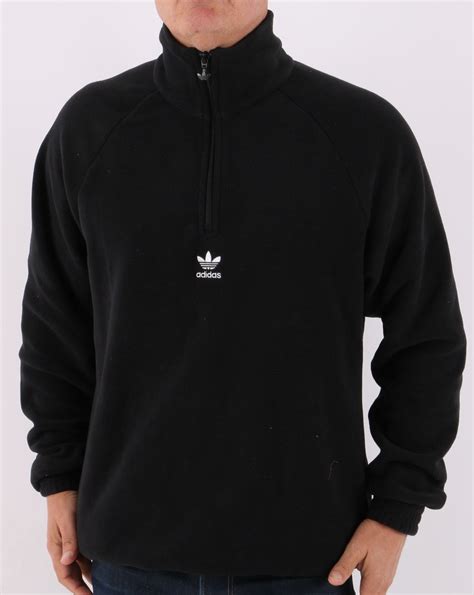 adidas fleece tech|adidas originals quarter zip fleece.